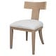 preview thumbnail 1 of 6, Uttermost Idris Natural Armless Chair