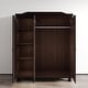 preview thumbnail 12 of 15, Bastian Solid Wood Wardrobe