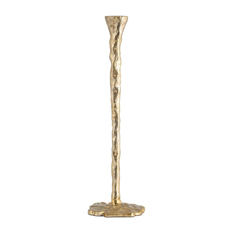 Metal Forged Taper Candle Holder with Base