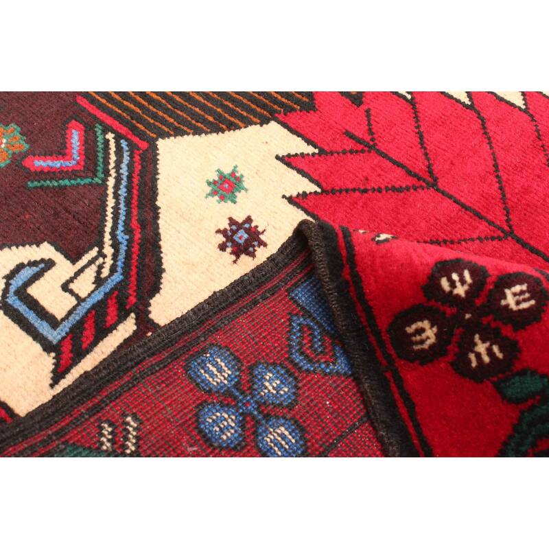 ECARPETGALLERY Hand-knotted Teimani Beige Wool Rug - 2'11 x 4'6