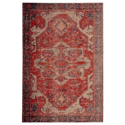 Leighton Indoor and Outdoor Medallion Area Rug