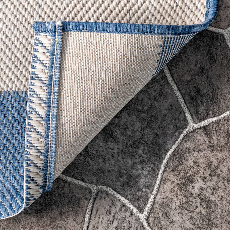 Nuloom Alexis Striped Indoor/Outdoor Area Rug