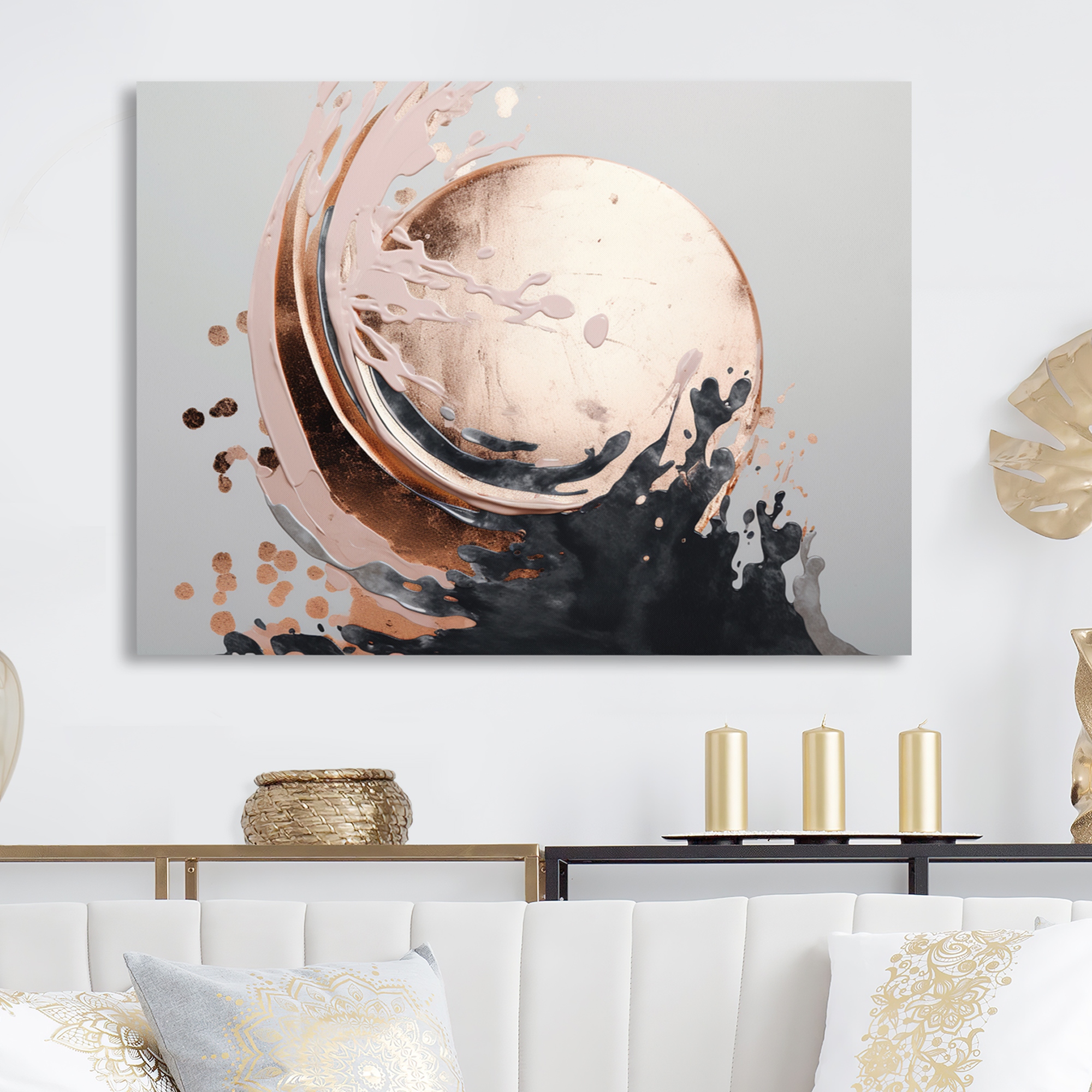 Boho metal wall art best sale