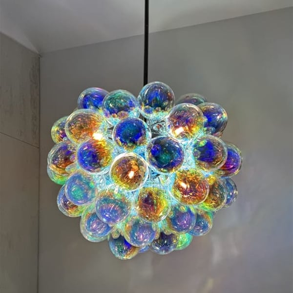 Iridescent flush ceiling light 2025