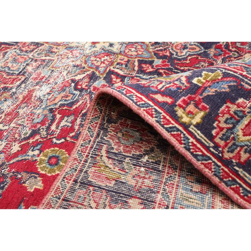 ECARPETGALLERY Hand-knotted Antalya Vintage Red Wool Rug - 5'11 x 8'9