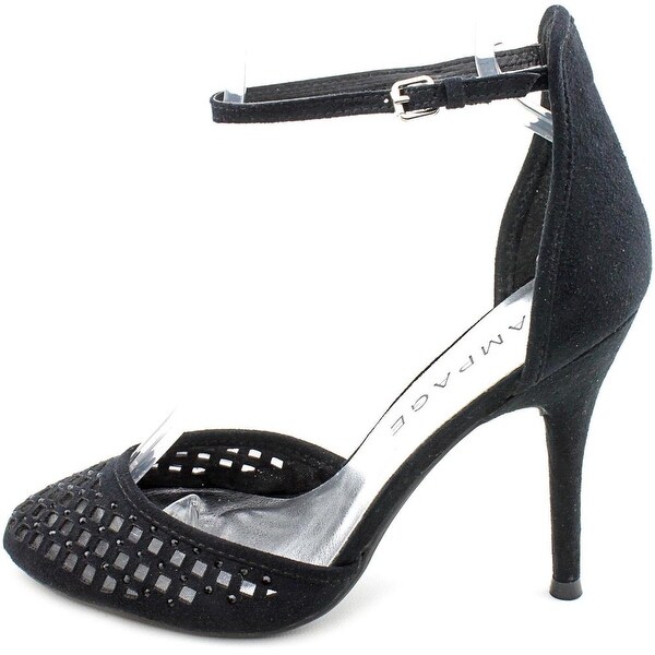 rampage black heels