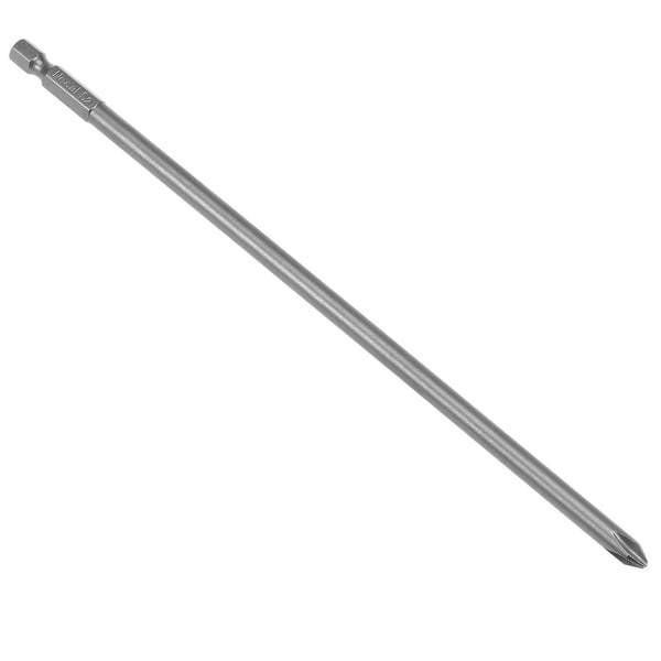 10 Pcs 1/4-Inch Hex Shank 200mm Length Phillips 6PH2 Magnetic S2 Screwdriver Bit - H1/4*200L*6*PH2 pcs