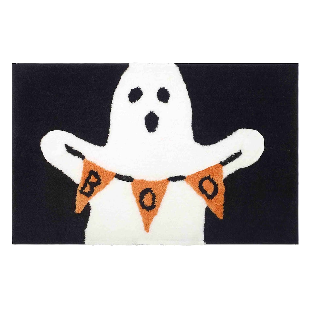 Avanti Linens Ghost Boo Halloween Rug