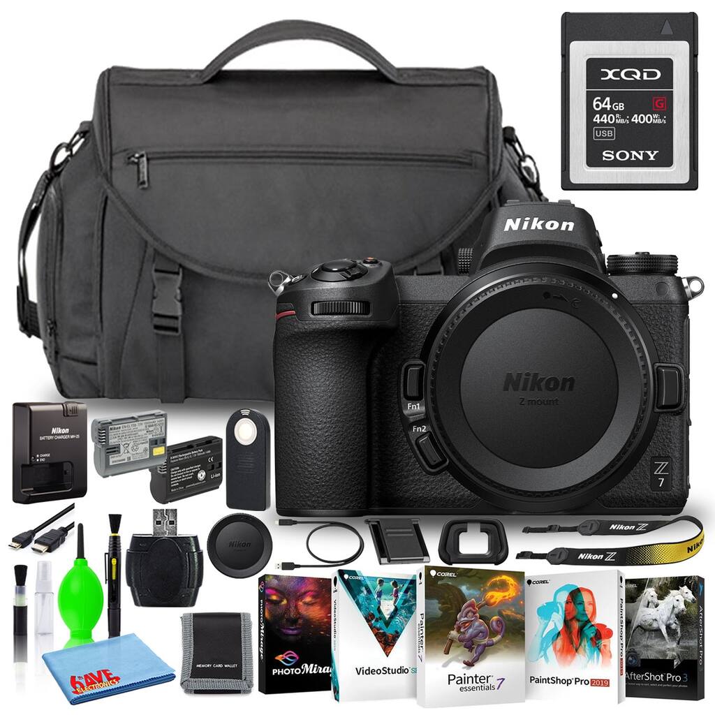 Nikon Z7 Mirrorless Camera (Body Only) (1591) XQD Card Edit