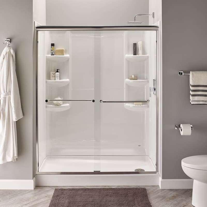 American Standard Studio 72"H x 32"W Three Panel Shower Wall Set