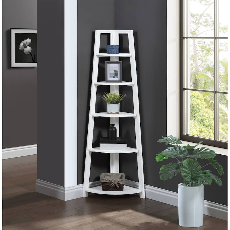 Bayfront 5-Self Corner Folding Bookcase
