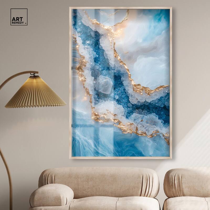 Molten Topaz I Shadowbox by Art Remedy