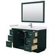 preview thumbnail 100 of 98, Miranda Single Vanity Set, Cultured Marble Top, 46-Inch Mirror
