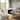 Furniture of America Aevia Modern 7-Piece White and Black Sintered Stone Top Dining Table Set with Barrel-Back Side Chairs