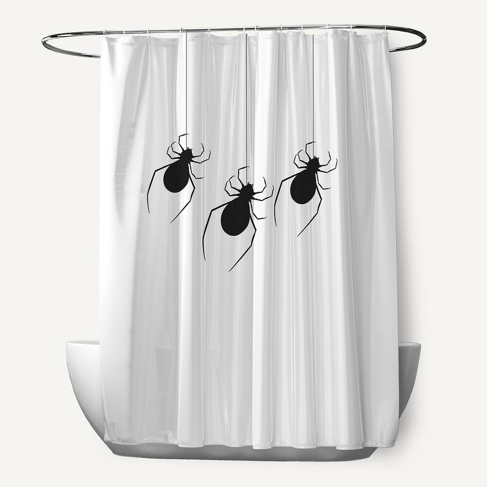 Hanging Spiders Shower Curtain