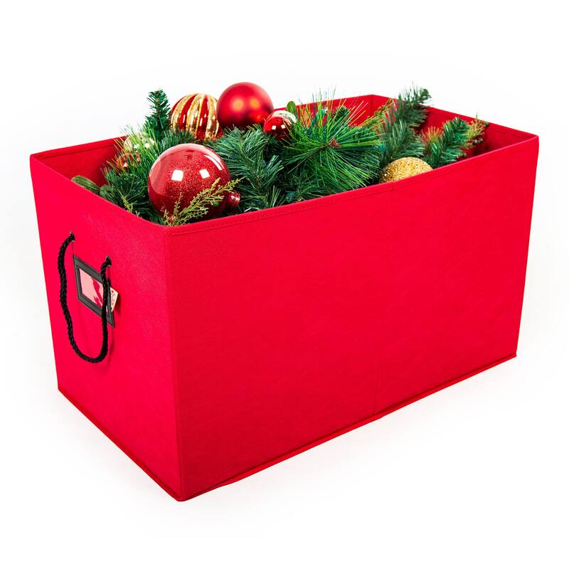 Multi Use Christmas Decoration Storage Box