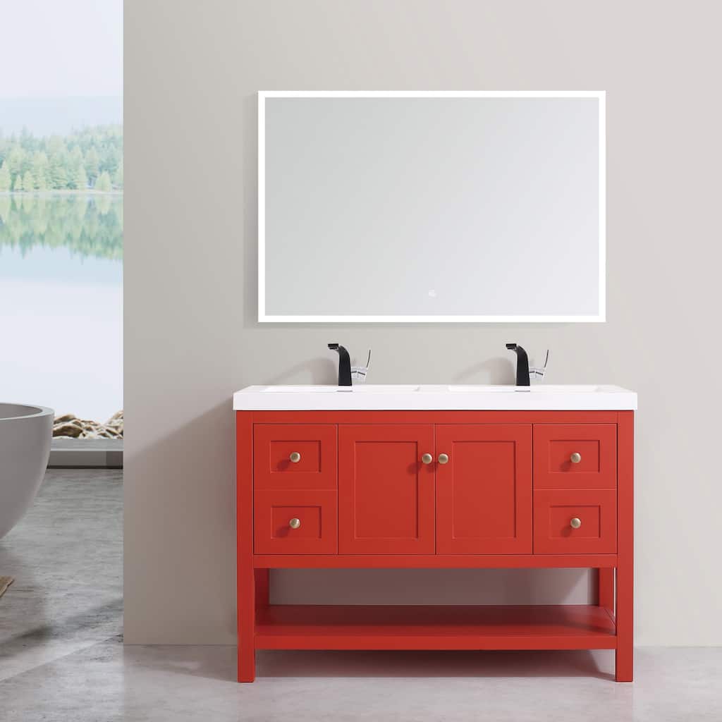 Winslow 48" Double Bathroom Vanity Set - 21D x 48W x 34H