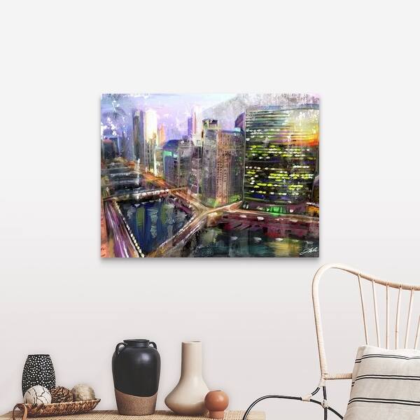 Shop Chicago Canvas Wall Art Overstock 25492019