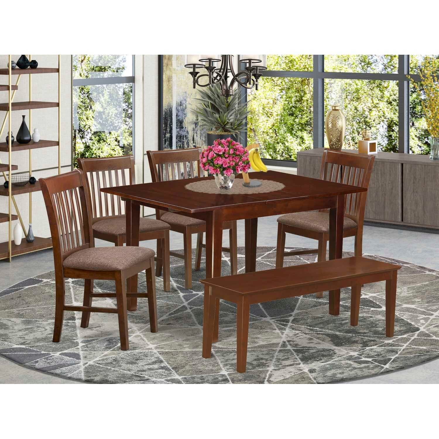 Small Dining Set - Tables, Chairs & Bench - Old World Charm - Kitchen Dinette Furniture