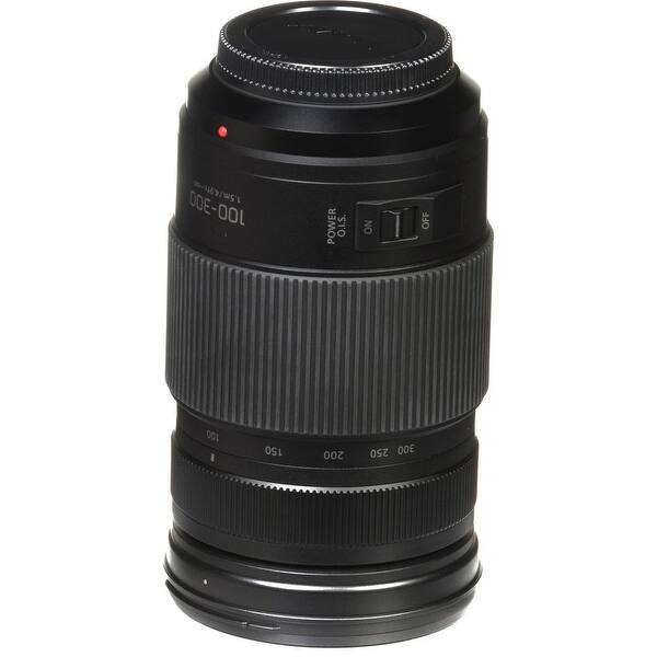 Shop Panasonic Lumix G Vario 100 300mm F 4 5 6 Ii Power O I S Lens 128gb Card More Black Overstock