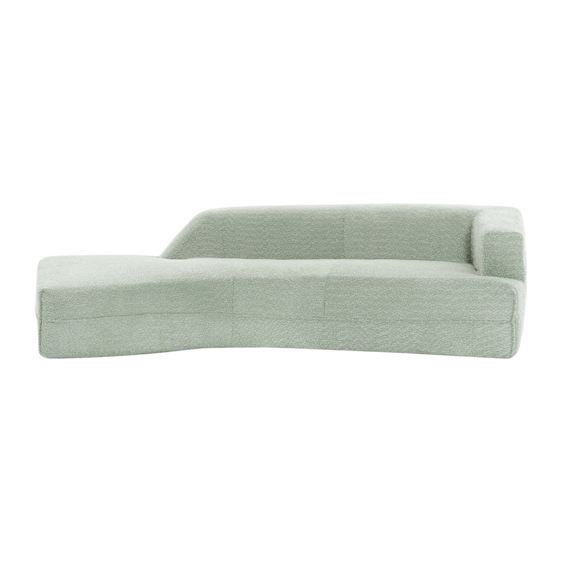 Curved Chaise Lounge Modern Indoor Sofa
