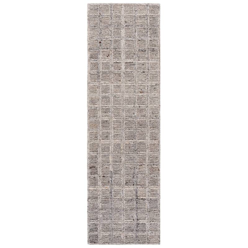 SAFAVIEH Handmade Pine Jaylin Wool Rug - 2'3" x 8' Runner - Taupe