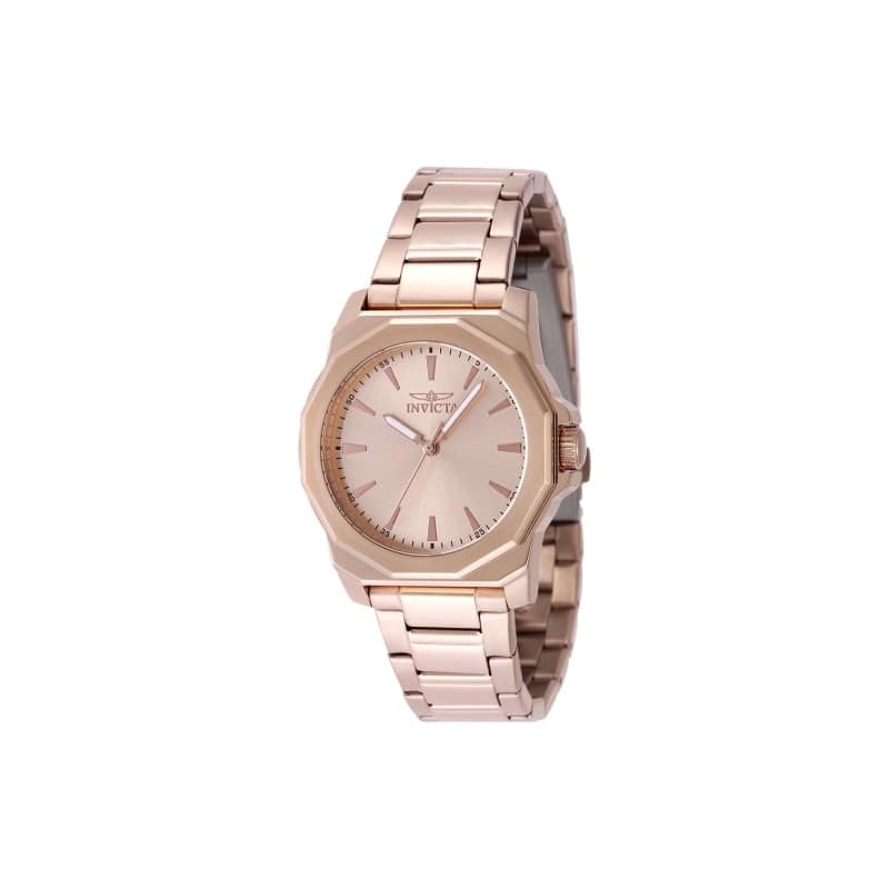 Invicta Women's 49089 Speedway Quartz 3 Hand Rose Gold Dial Watch - Rose Gold