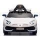 preview thumbnail 44 of 78, 12V Kids Ride On Car W/Parents Remote Control,Licensed Lamborghini Aventador Xago Blue