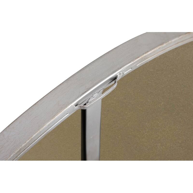 Strick & Bolton Prine 24-inch Metal Frame Round Mirror