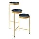 preview thumbnail 66 of 86, Kate and Laurel Finn Metal 3-tier Modern Plant Stand - 16x21x30