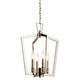 preview thumbnail 2 of 3, Kichler Abbotswell 19 inch 4 Light Pendant in Polished Nickel