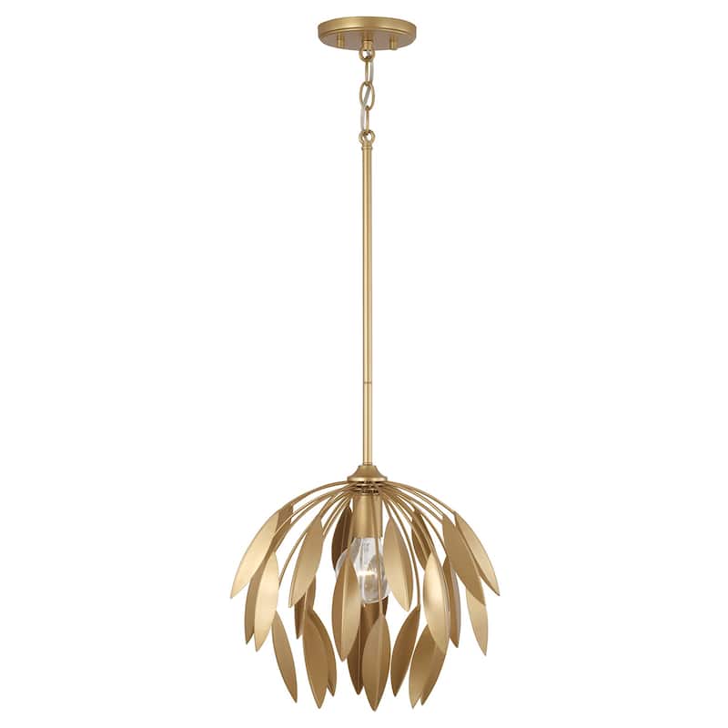 Margeaux 1-Light Pendant - 14"W x 12.25"H