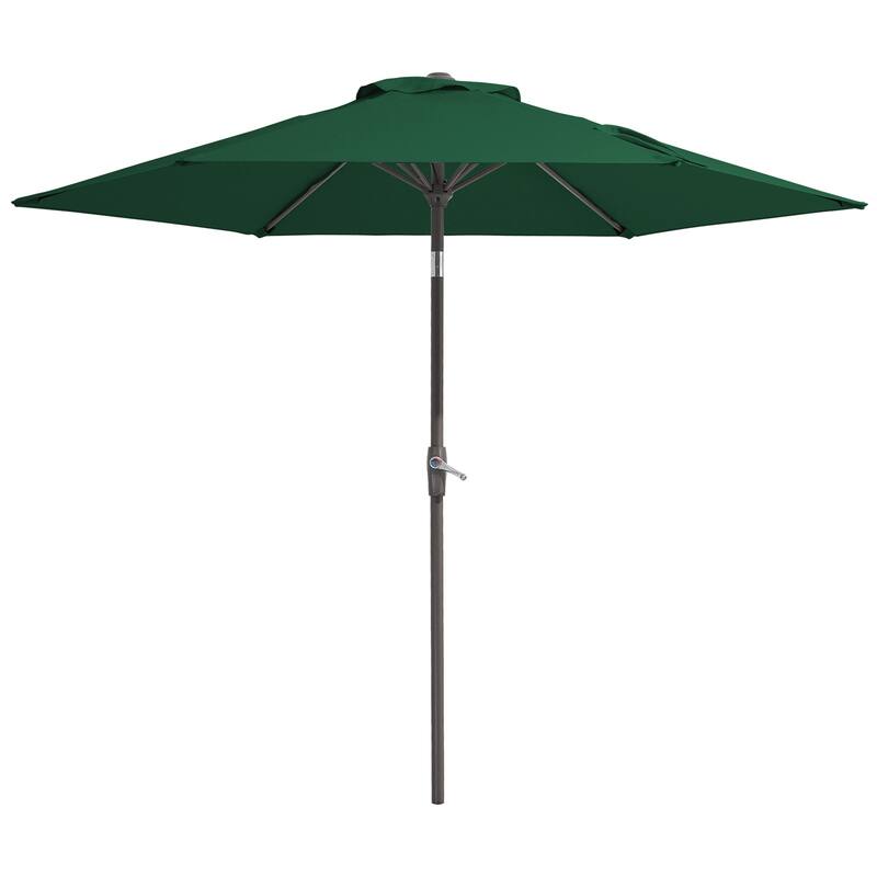 7.5-ft Patio Market Umbrella with UV-Risistance,Crank & Tilt