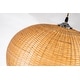 preview thumbnail 10 of 9, Rattan Dome Shape Pendant Light