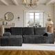Option Left Chaise-Grey