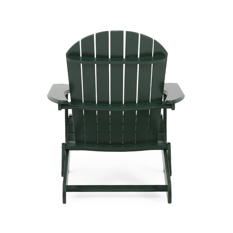 Hanlee Outdoor Rustic Acacia Wood Folding Adirondack Chair (Set of 2) by Christopher Knight Home