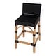 preview thumbnail 51 of 63, Serienna 24.5"H Seat Rattan Low Back Counter Stool