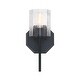 preview thumbnail 1 of 7, Designers Fountain D309M-WS Haven 15" Tall Wall Sconce Matte Black