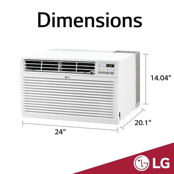 LG 9,800 BTU 115V ThroughtheWall Air Conditioner with Remote Control