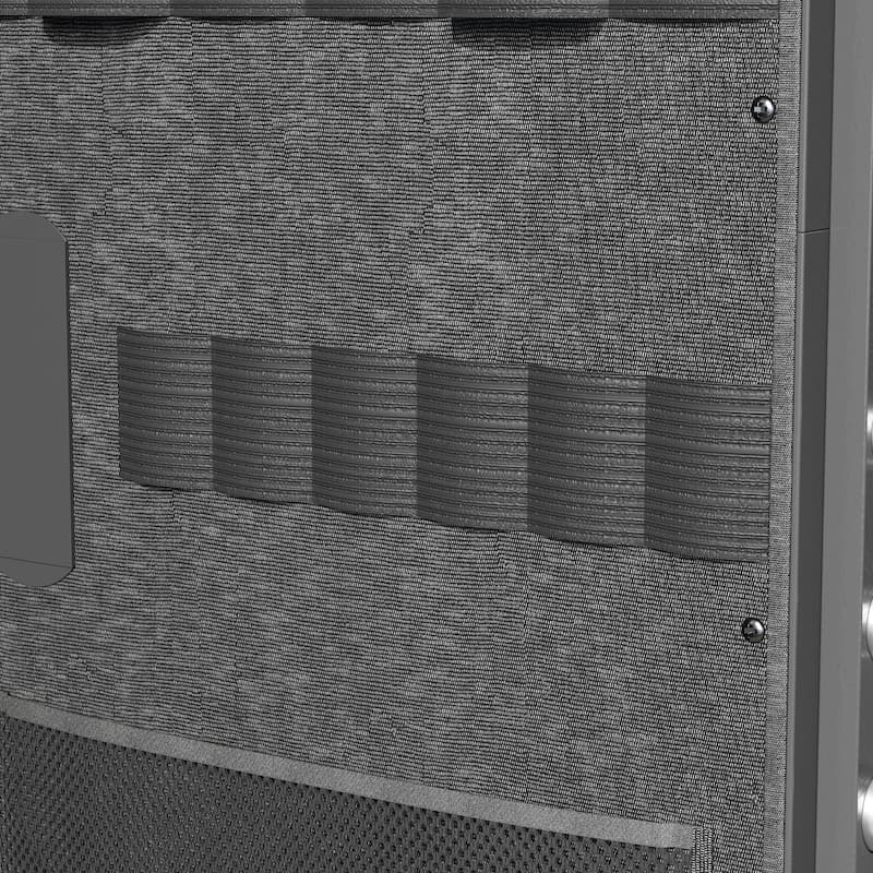 Large Gun Safe with Digital Keypad and Key Lock, Firearm Storage Cabinet