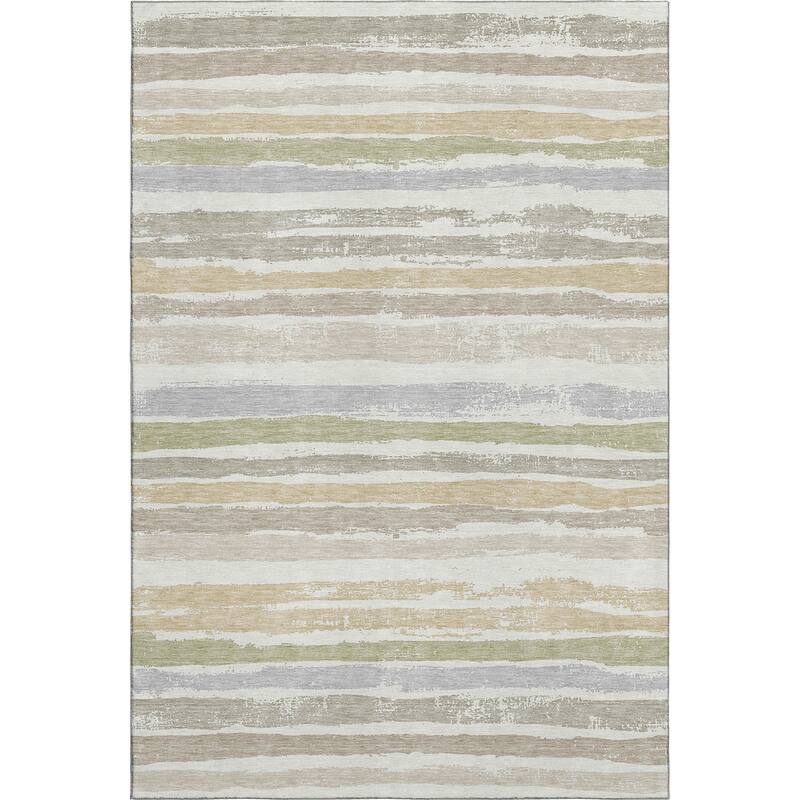 Premium Washable Super Soft Stripe Mayfield Rug