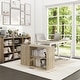 preview thumbnail 3 of 62, L-shaped executive desk With 3 Drawers for Home and Office Oak