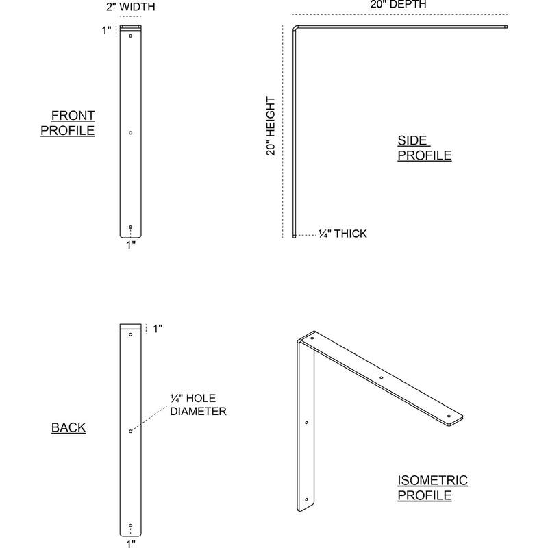 Hamilton Steel Bracket