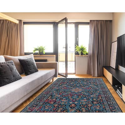 Halogen Collection Navy/Blue - 6'7" x 9'6"