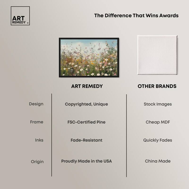 Glimmering Glade Garden III Canvas by Art Remedy