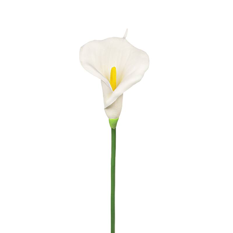 Set of 6 Cream White Artificial Calla Lily Flower Stem Spray 30in - 30" L x 5" W x 5" DP