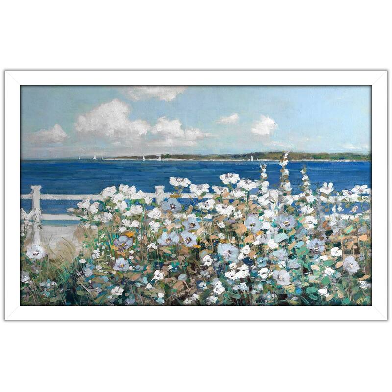 "Bayside Garden" by Sally Swatland Print on Acrylic