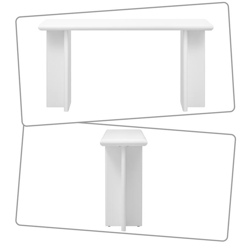 Modern Freestanding Wooden Console Table