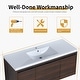 preview thumbnail 19 of 95, Beingnext 24"/30"/48" Bathroom Vanity with Sink, Floating Bathroom Vanity With Soft Close Door