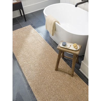 Livabliss Alfombra Machine Washable Plush Area Rug